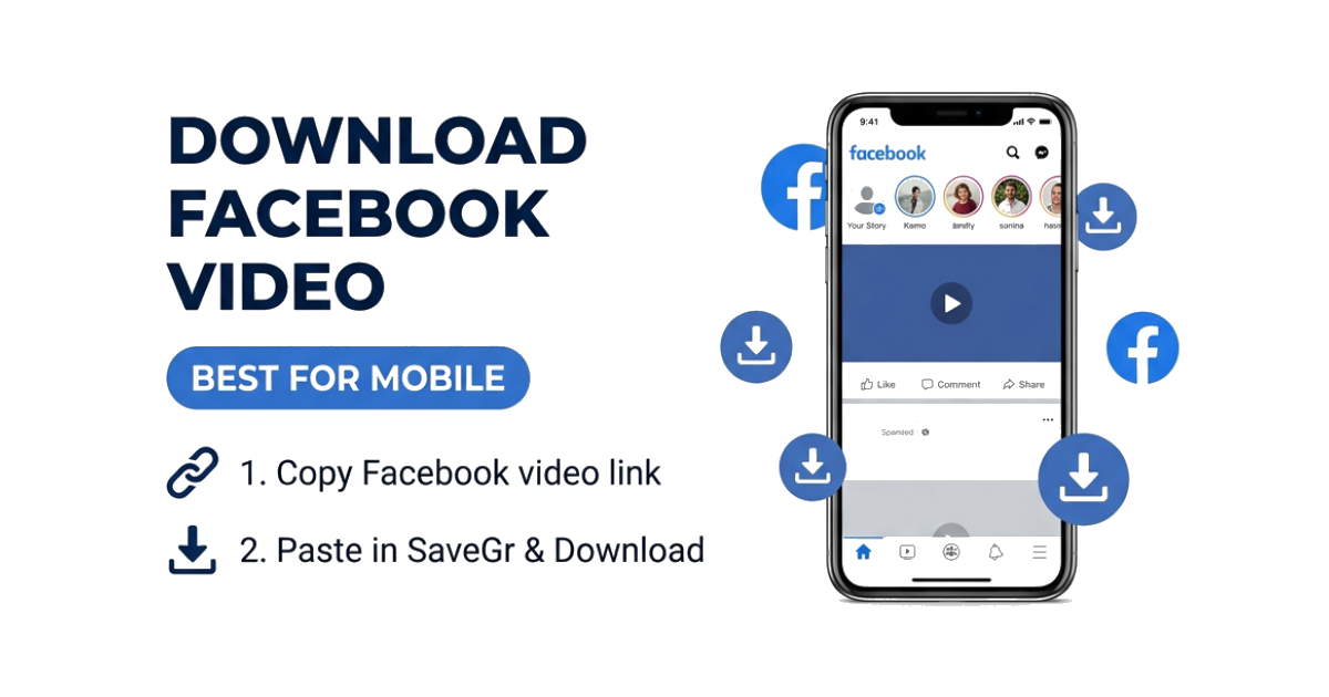 Best Facebook Video Downloader for iPhone & Android (2026)