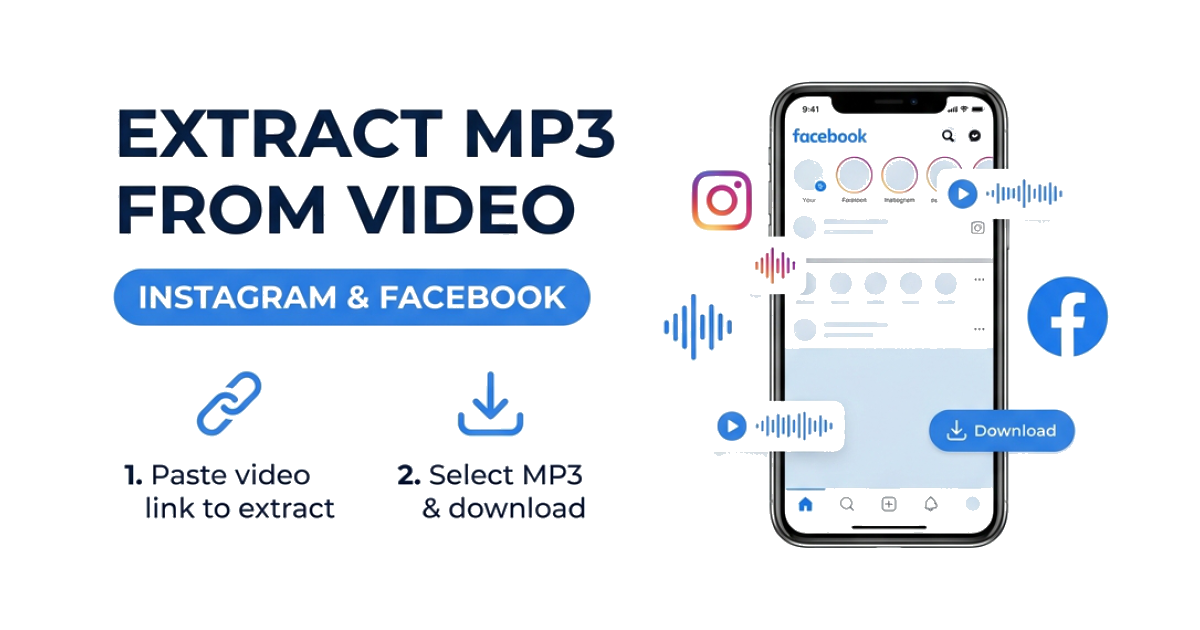 How to Extract Audio (MP3) from Instagram & Facebook Videos
